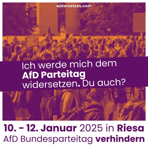 AfD Parteitag verhindern