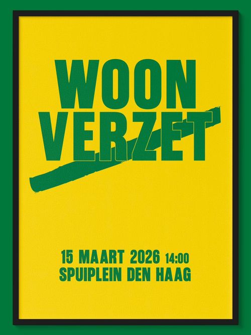 WOONVERZET

15 MAART 2026 14:00 
SPUIPLEIN DEN HAAG