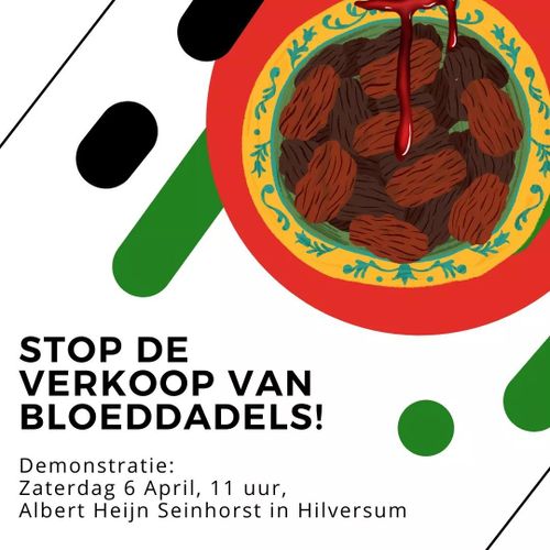 Stop de verkoop van bloeddadels!
