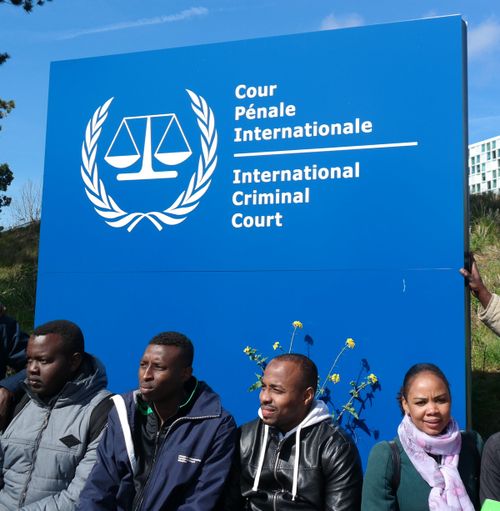 Vier Soedanezen voor het Internationaal Strafhof (ICC)