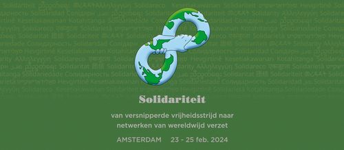 
Solidariteit

van versnipperde vrijheidsstrijd naar netwerken van wereldwijd verzet

Amsterdam
23 - 25 feb. 2024
